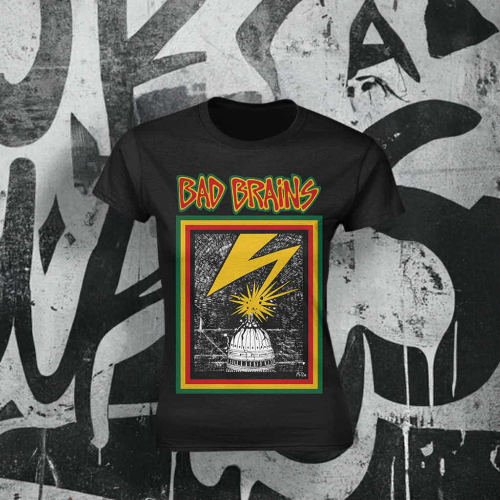 BAD BRAINS bad brains logo Band Tshirt – Rockstar Merch