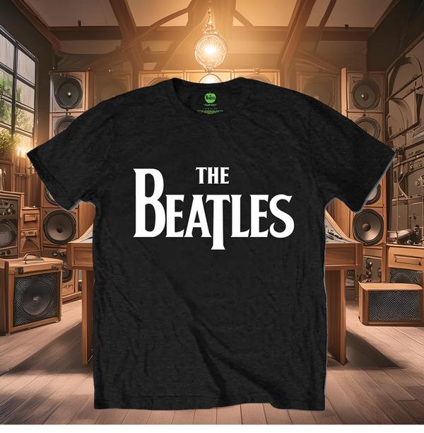 THE BEATLES logo Band Tshirt