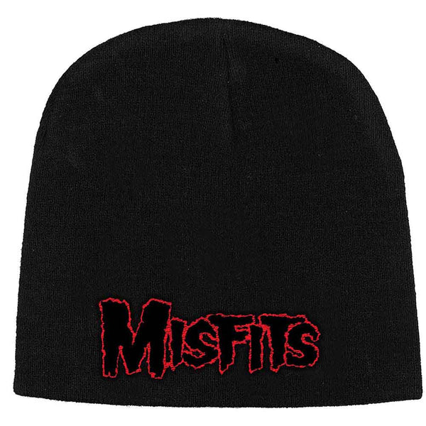 MISFITS Red Logo Band Beanie