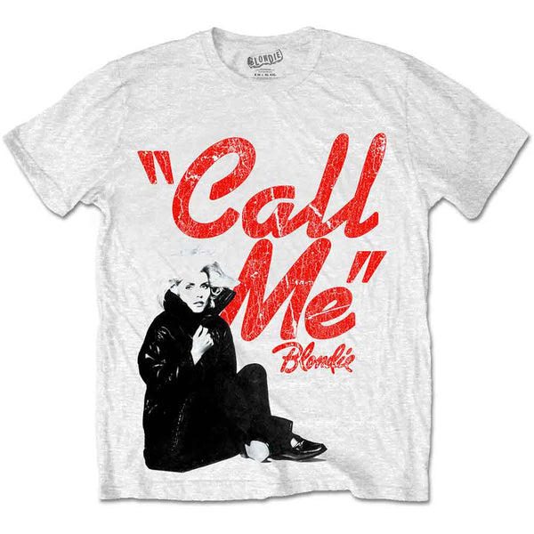 BLONDIE call me Band T shirt