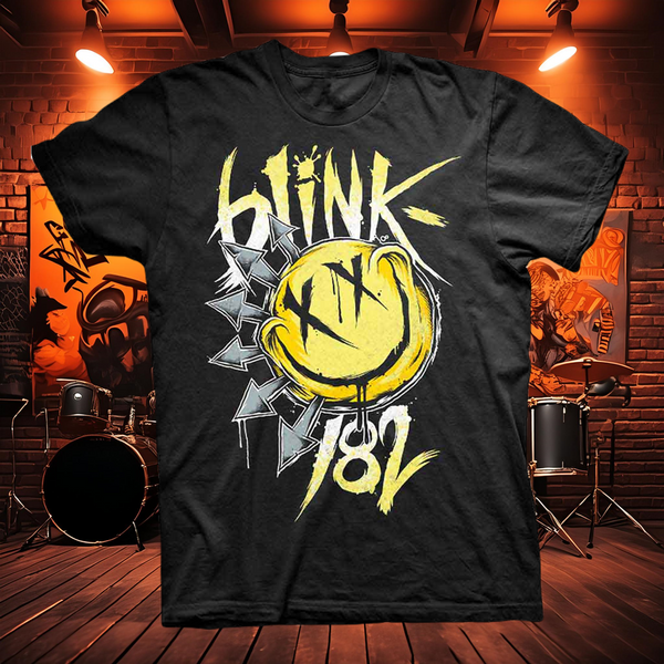 BLINK182 Big Smile Band Tshirt