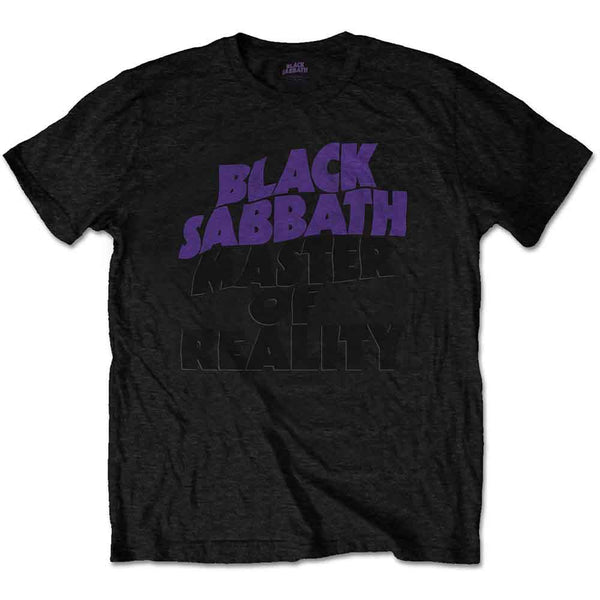 BLACK SABBATH masters of reality back print track list Band Tshirt