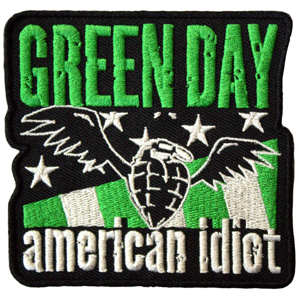GREEN DAY American Idiot Wings Band Patch
