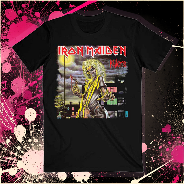 IRON MAIDEN killers V2 back print Band Tshirt