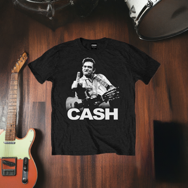 JOHNNY CASH finger Band Tshirt