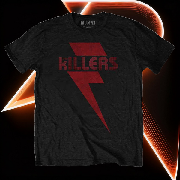 KILLERS Red bolt Band Tshirt