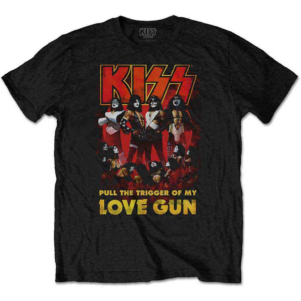 KISS Love Gun Glow Band T-shirt