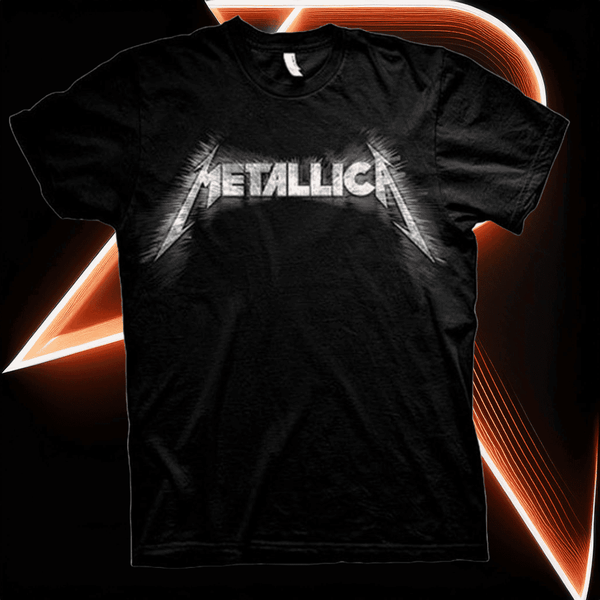 METALLICA Spiked Back Print Band Tshirt