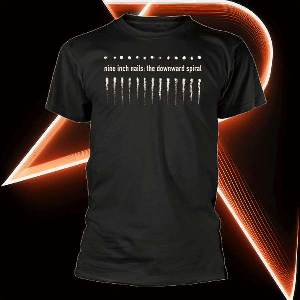 NINE INCH NAILS downward spiral backprint Band Tshirt