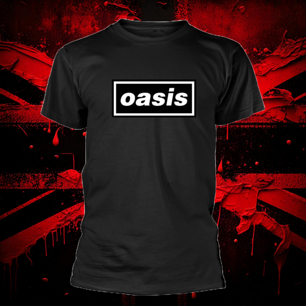 OASIS decca logo Band Tshirt