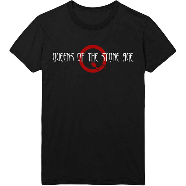 QUEENS OF THE STONE AGE Text Logo Band T-Shirt