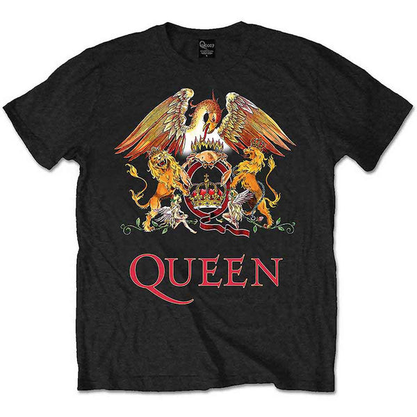 QUEEN classic crest Band Tshirt