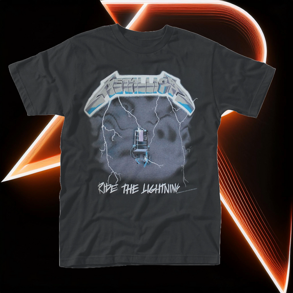 METALLICA ride the lightening back print Band Tshirt