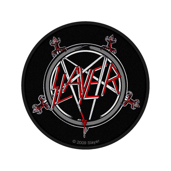 SLAYER Pentagram Band Patch