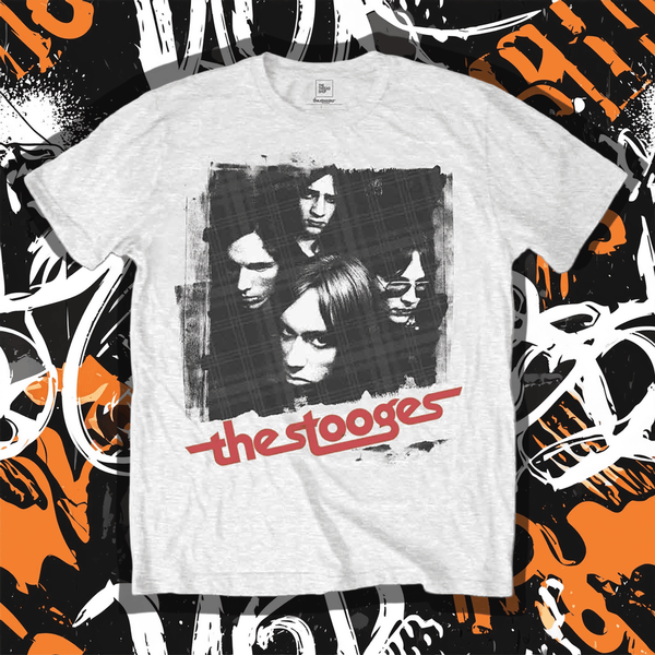 IGGY & THE STOOGES four faces Band Tshirt