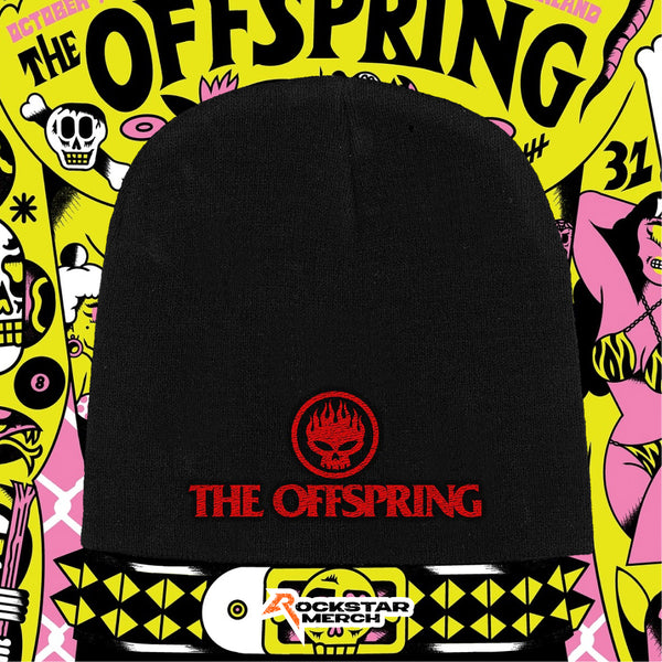 THE OFFSPRING Skull Logo Band Beanie