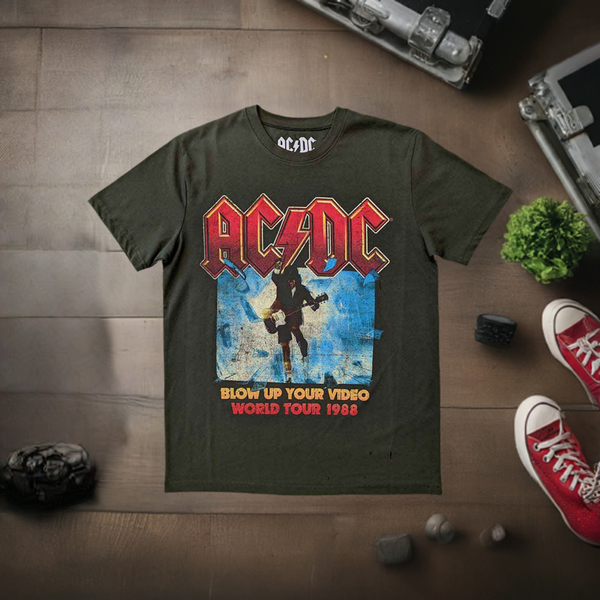 AC-DC blow up your video Band Tshirt