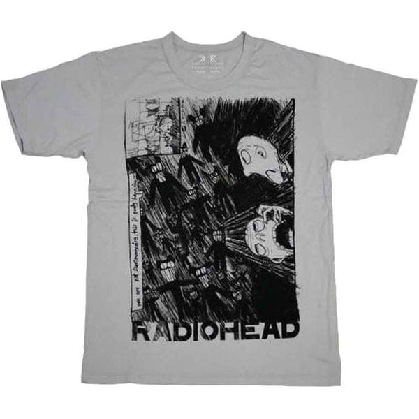 RADIOHEAD Scribble Band T-shirt