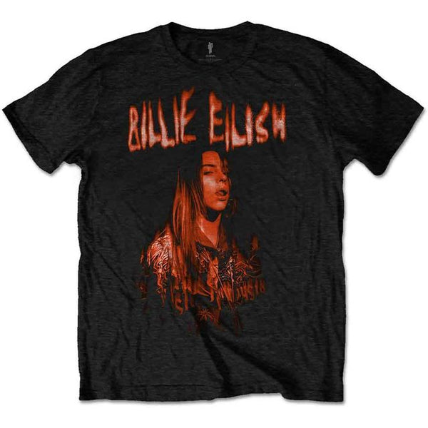 BILLIE EILISH Spooky Logo Band T-shirt