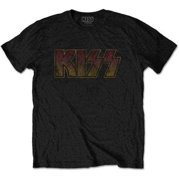KISS Vintage Classic Logo Band T-shirt