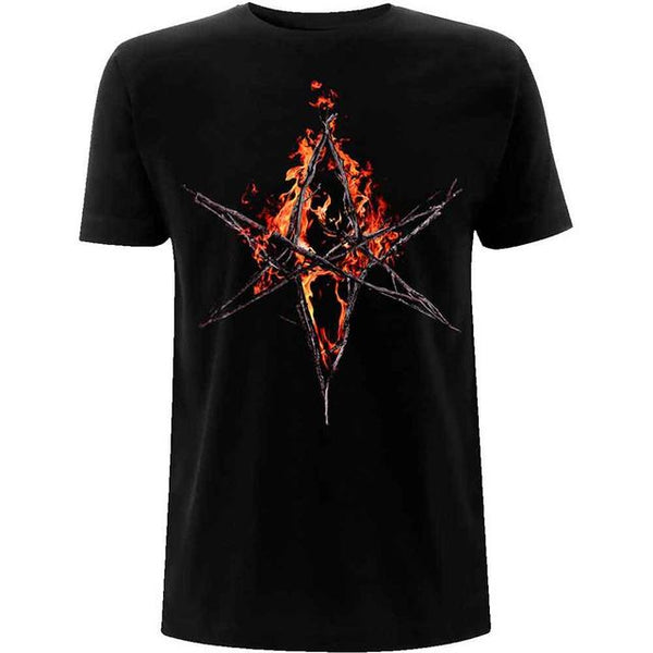 BRING ME THE HORIZON Flaming Hex Band T-shirt