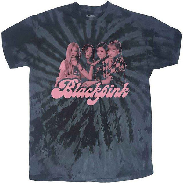 BLACK PINK Photo Logo Band T-shirt